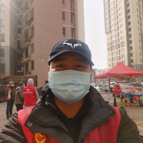 3.25，丁宪伟金灿花园社区核酸检测志愿服务