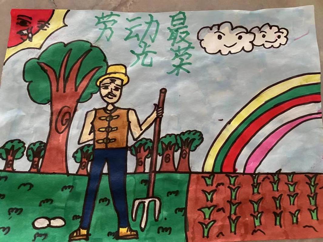 三年二班-劳动绘画