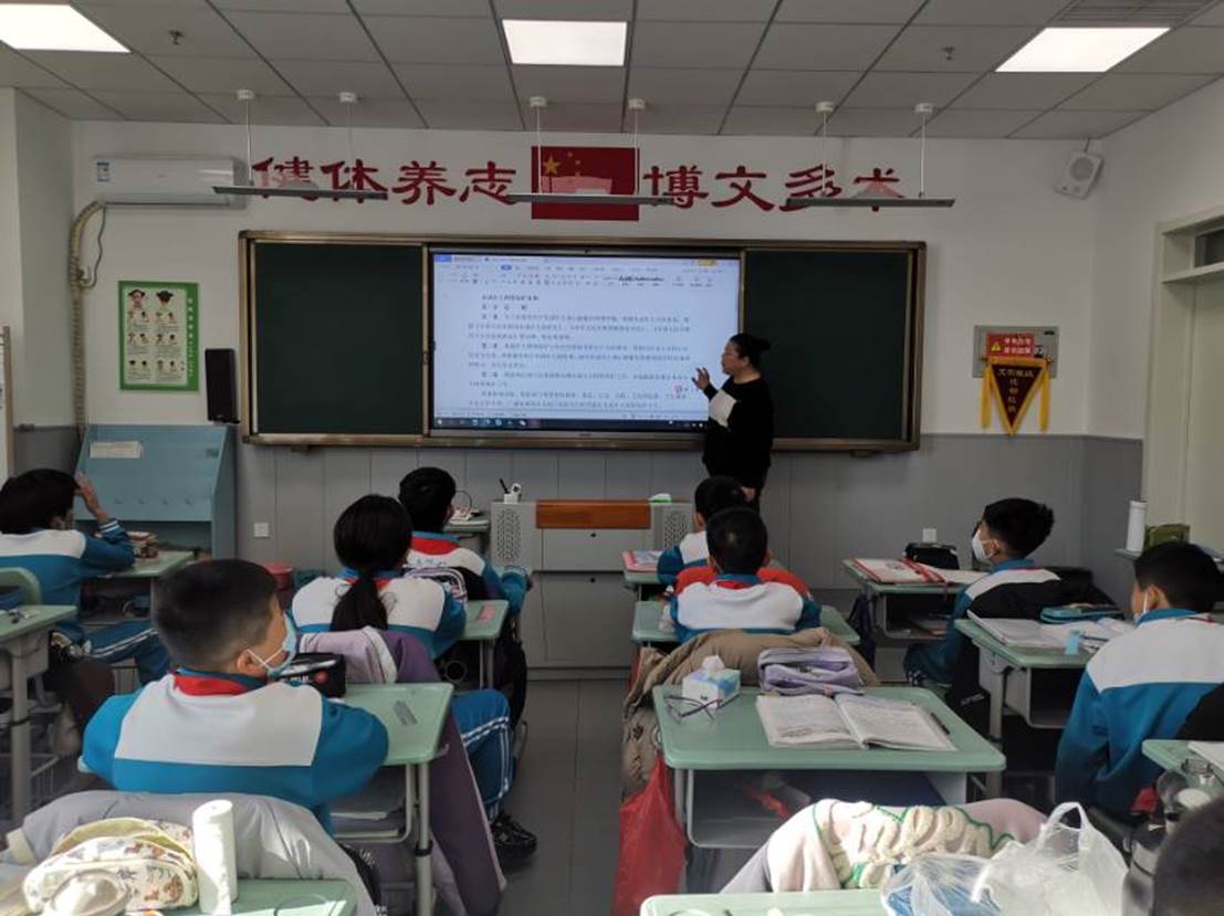 六年一班-全班学习照片